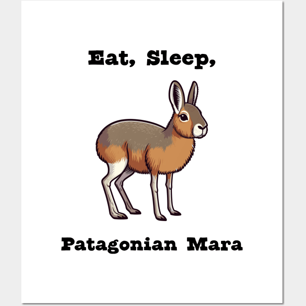 Patagonian Mara Wall Art by dinokate